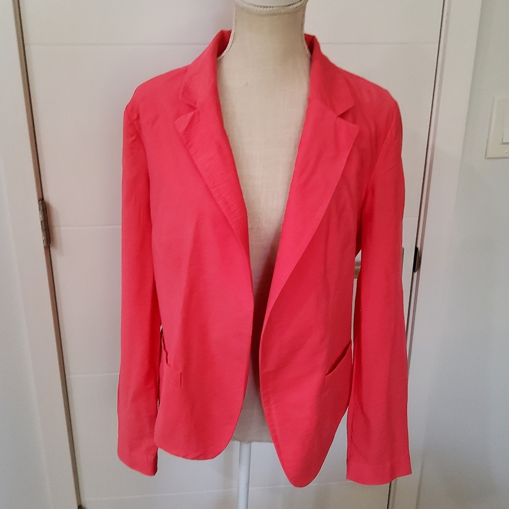 W 118 By Walter Baker Open Front Jacket Size L